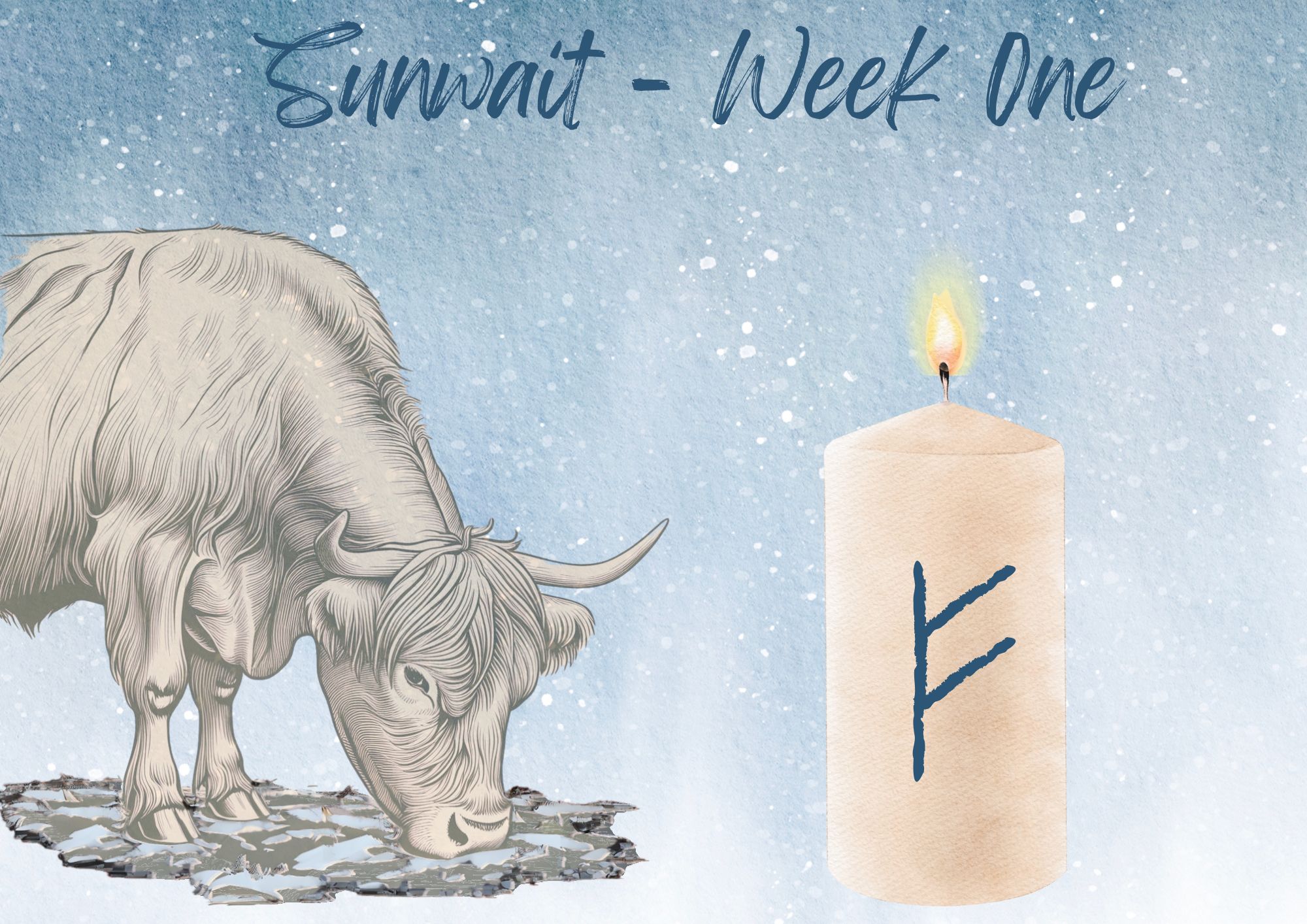 Fighting the darkness Sunwait- Week One Fehu